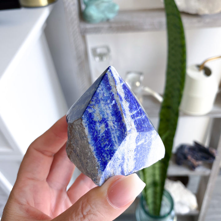 Lapis Lazuli Top Polish Point 