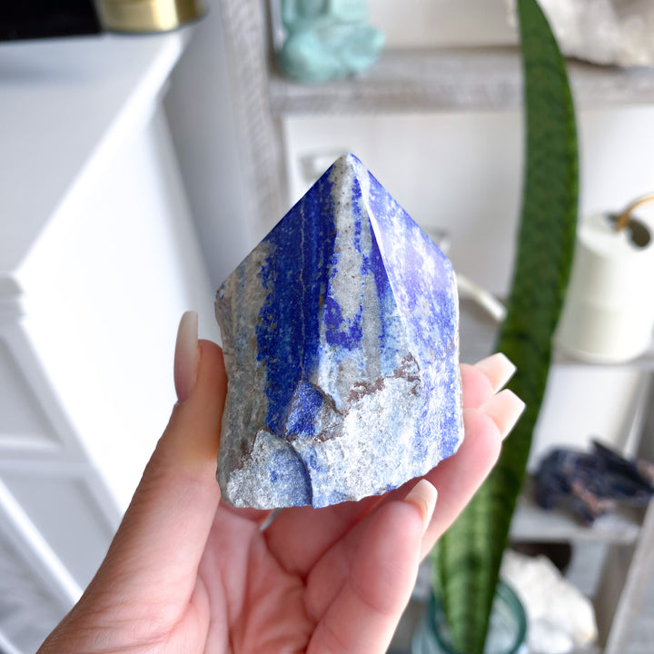 Lapis Lazuli Top Polish Point 