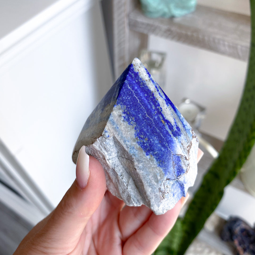 Lapis Lazuli Top Polish Point 