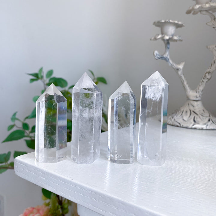 Clear Quartz Tower