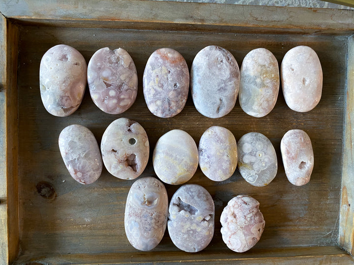 Pink Amethyst Palm Stone - You Choose