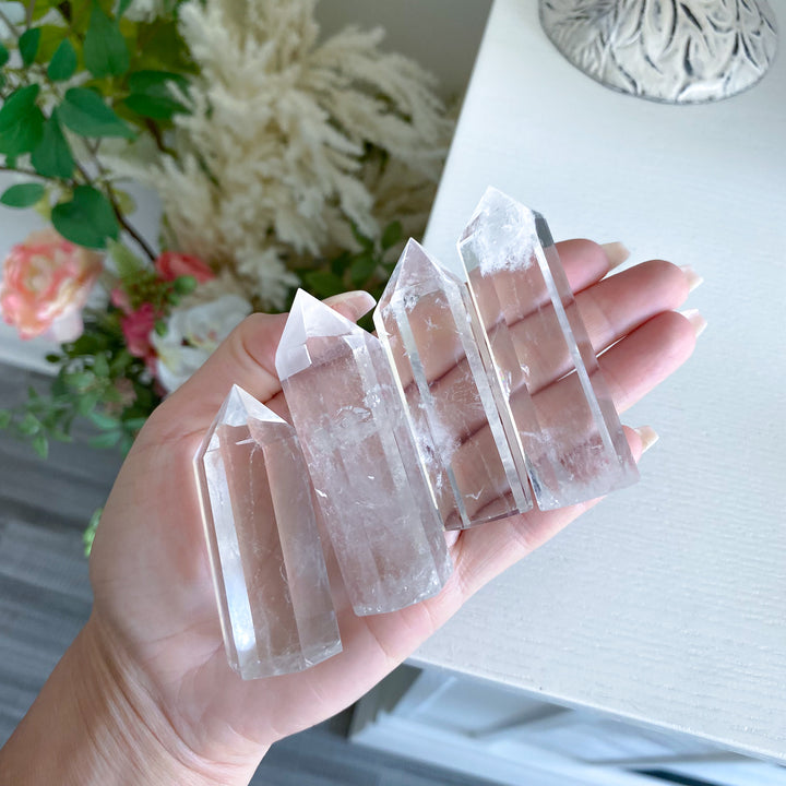 Clear Quartz Tower