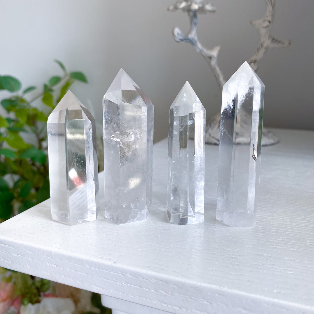 Clear Quartz Tower