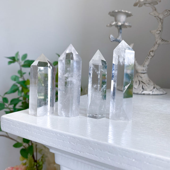 Clear Quartz Tower