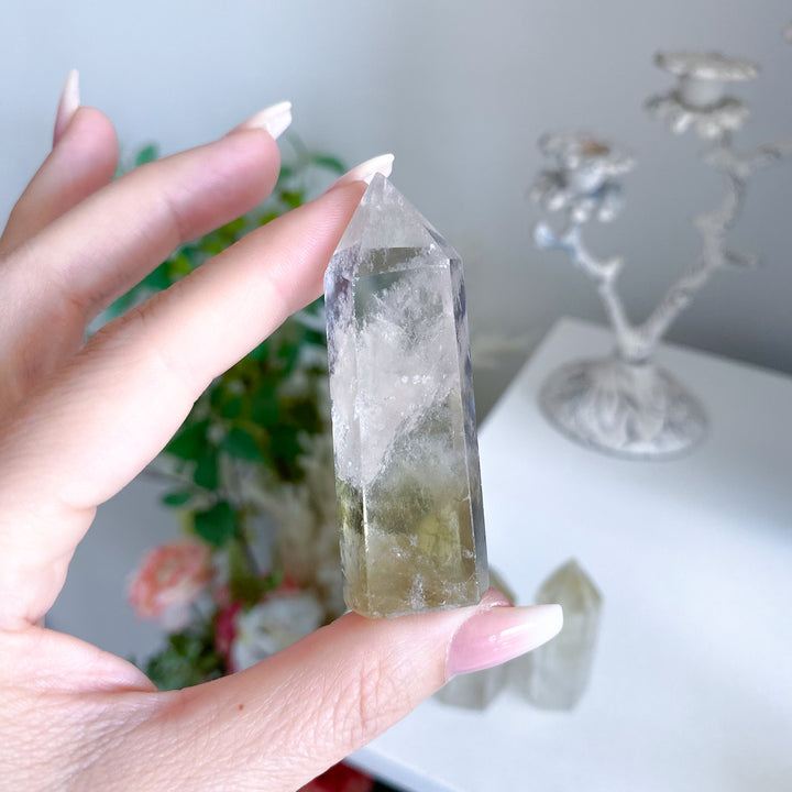 Lemon Topaz Tower 2-3" - Imperfect