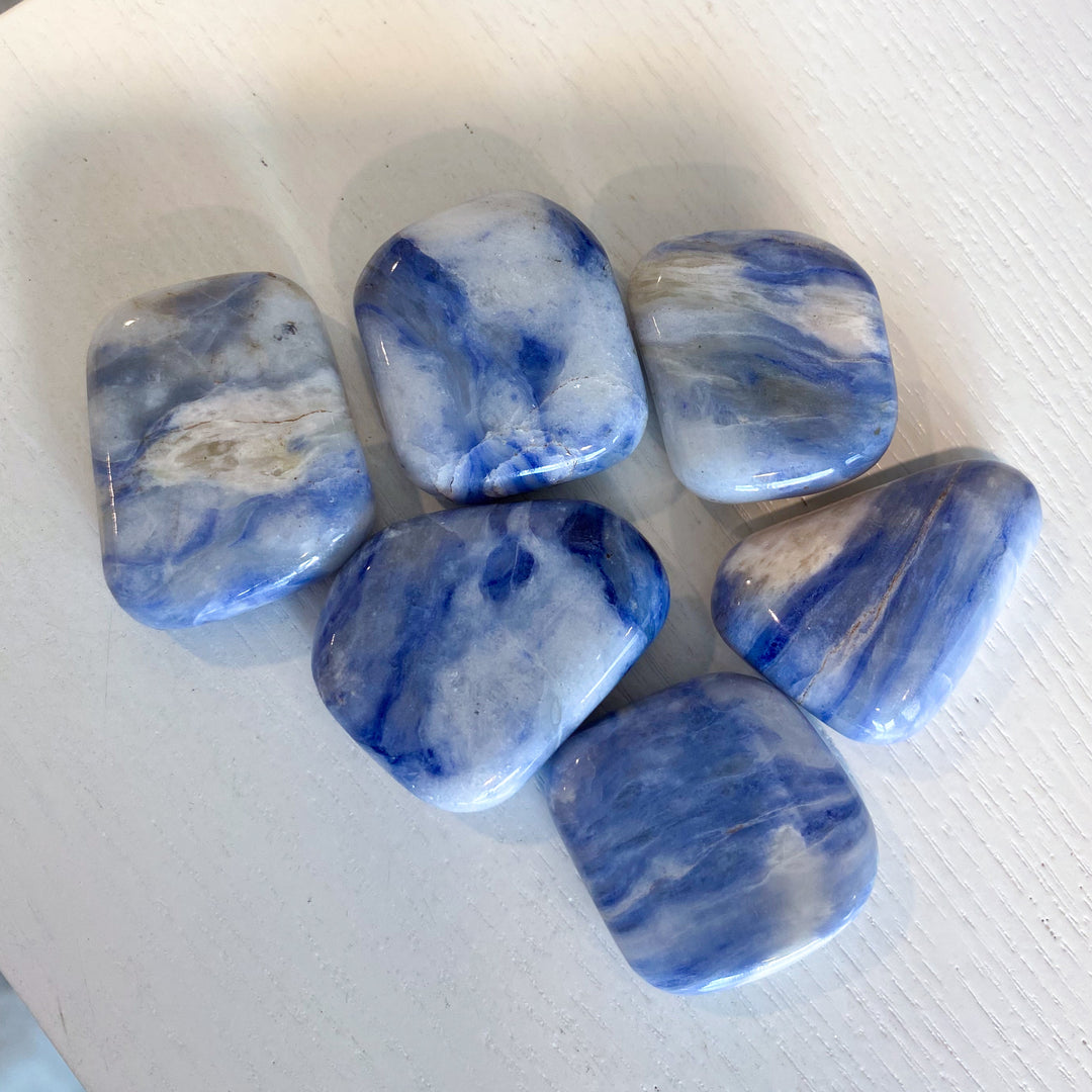 Flatter Afghanite Tumble Stone