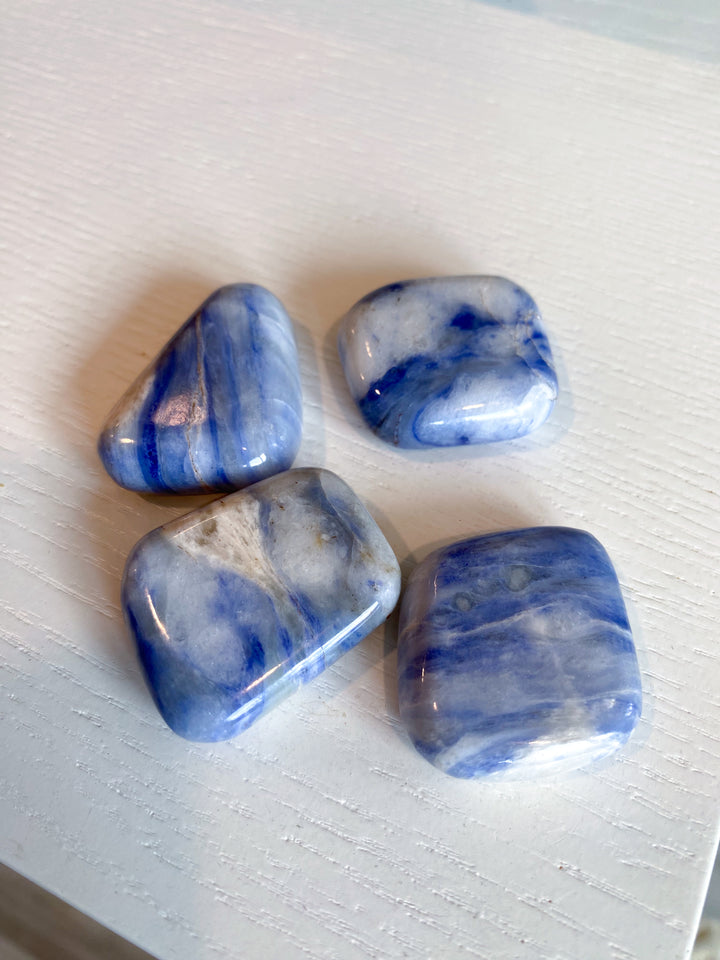 Flatter Afghanite Tumble Stone