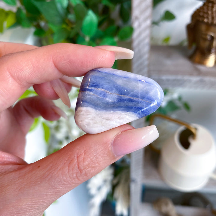 Flatter Afghanite Tumble Stone