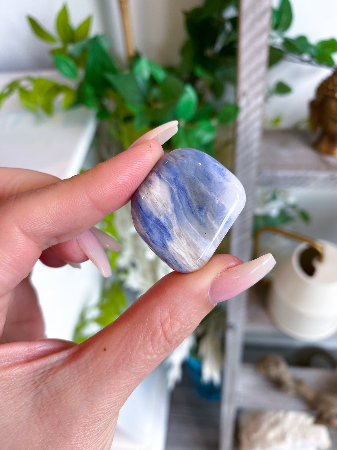 Flatter Afghanite Tumble Stone