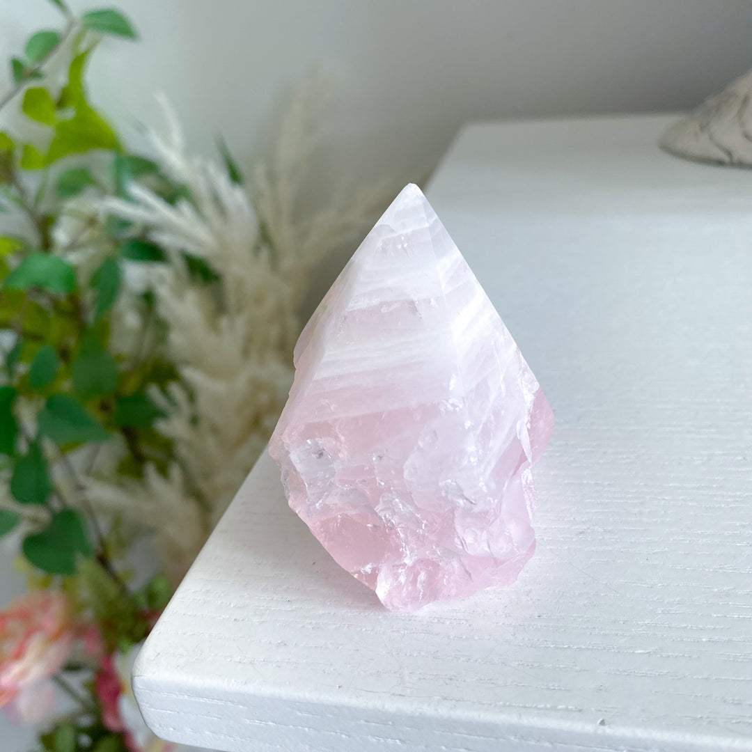 Pale Rose Quartz Top Polish 