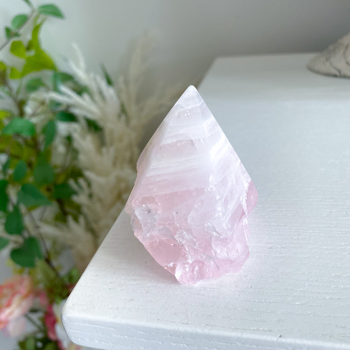 Pale Rose Quartz Top Polish 