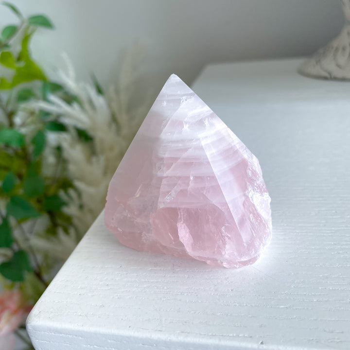 Pale Rose Quartz Top Polish 