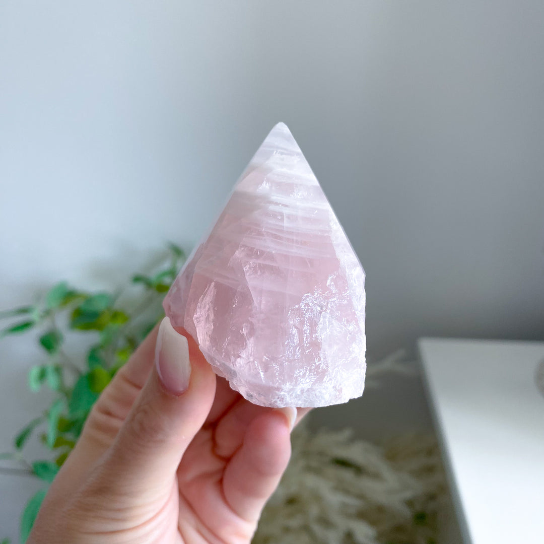 Pale Rose Quartz Top Polish 