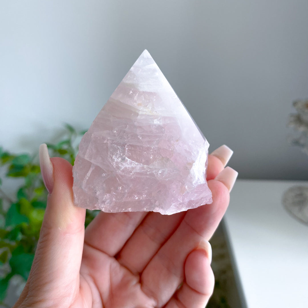 Pale Rose Quartz Top Polish 