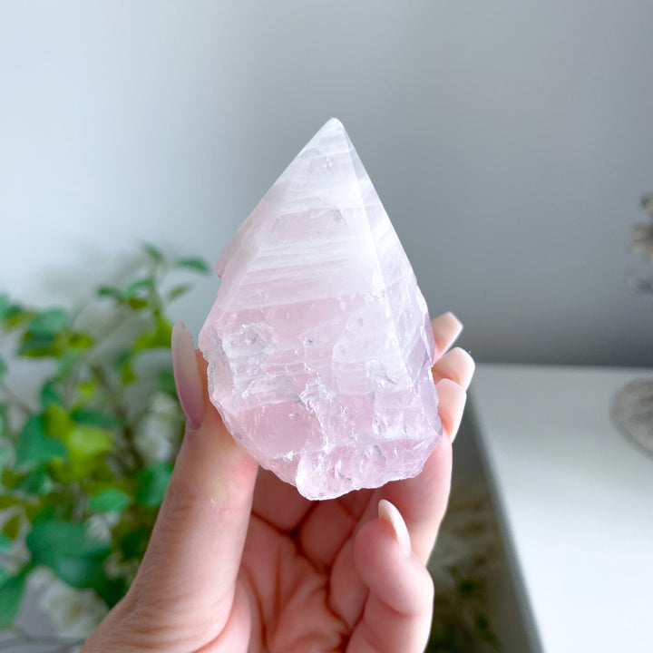 Pale Rose Quartz Top Polish 