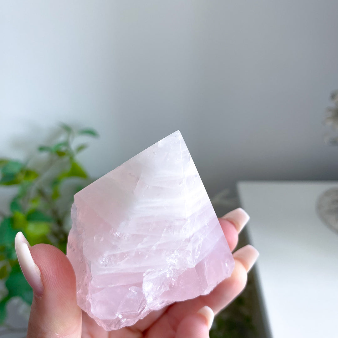 Pale Rose Quartz Top Polish 