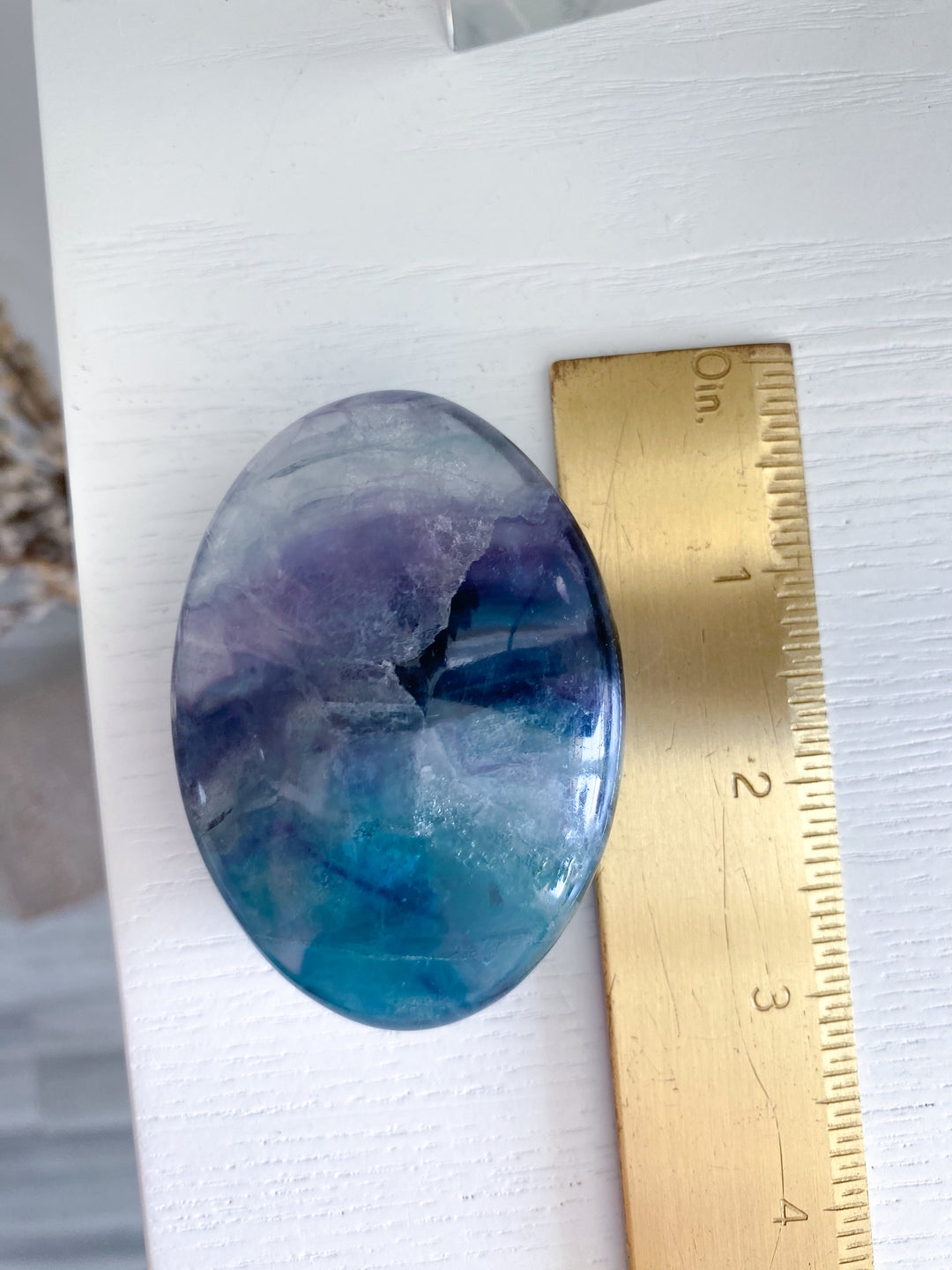 Rainbow Fluorite Palm #7