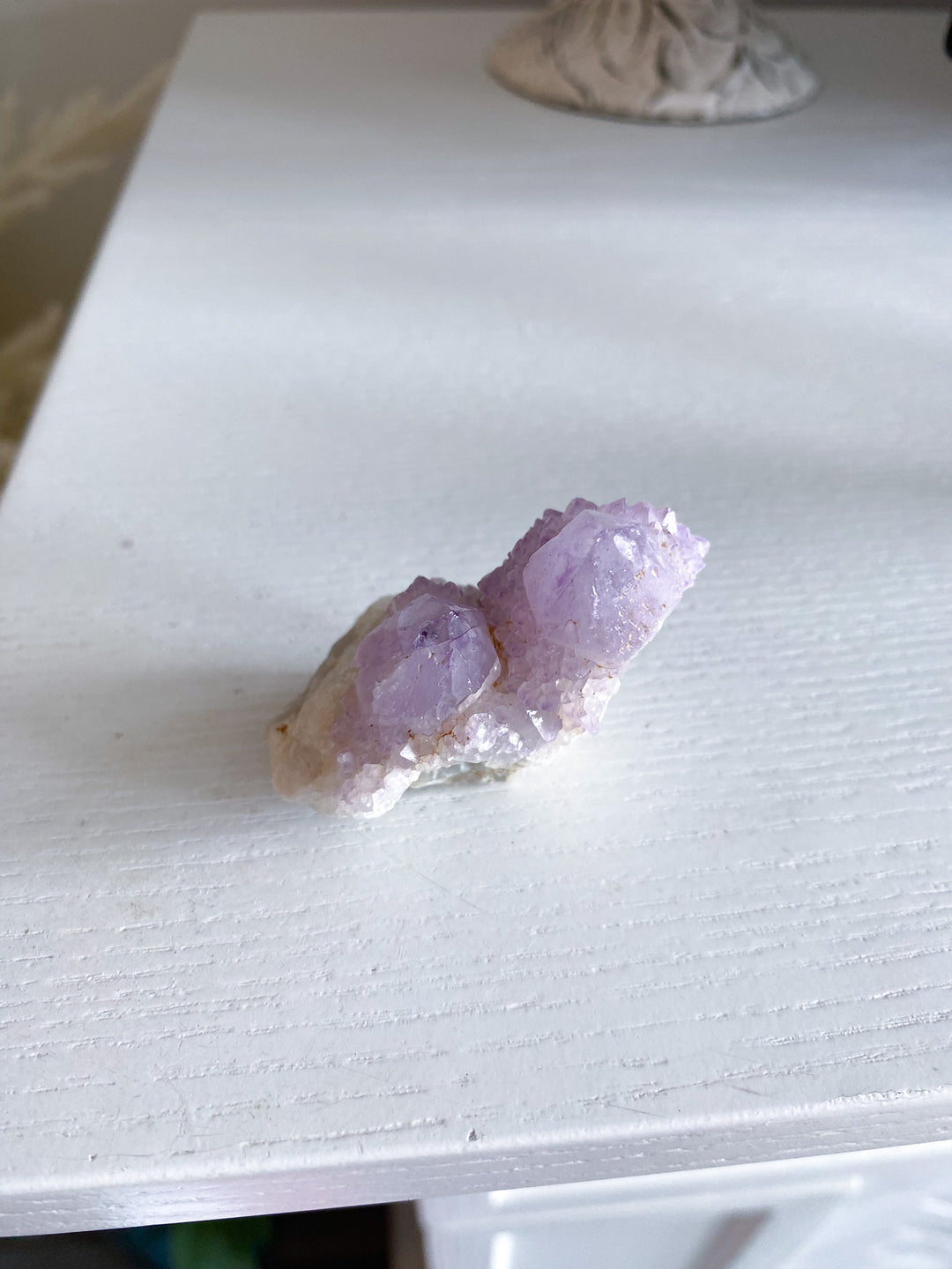Lilac Purple Spirit Quartz Point "Twin" 