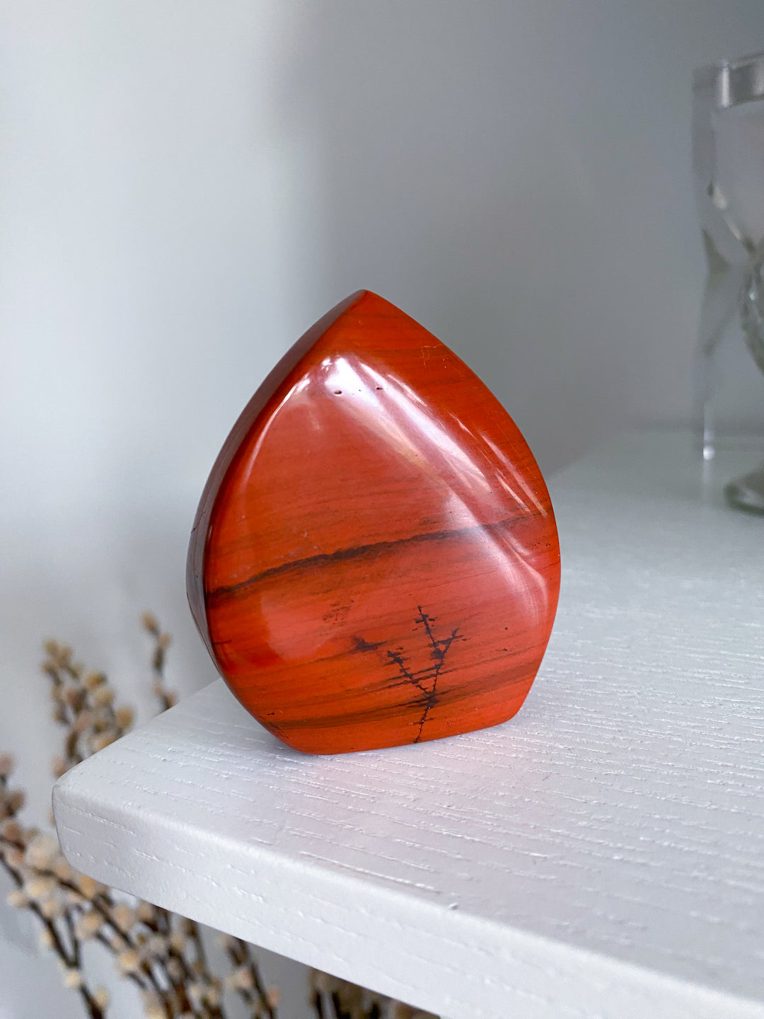 FIRE Red Jasper Flame