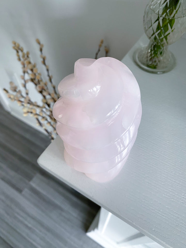 LARGE Pink Calcite Flame - Get Exact Item