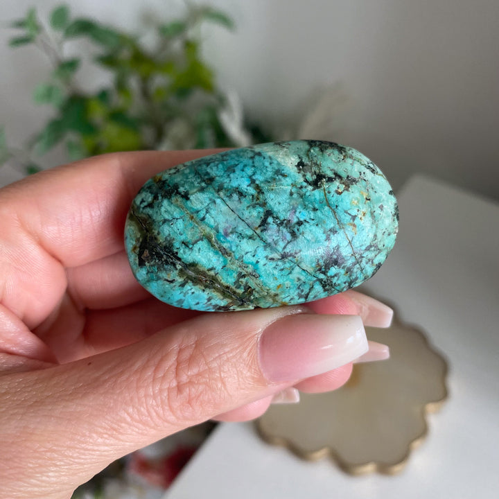 Small African Turquoise Palm Stone 