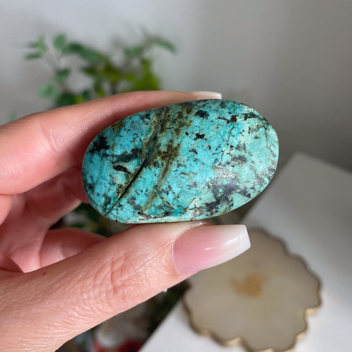 Small African Turquoise Palm Stone 