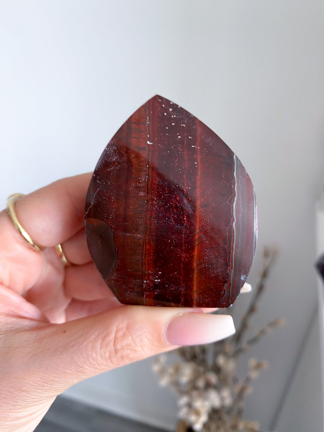 Red Tiger Eye Flame #1 - Imperfect