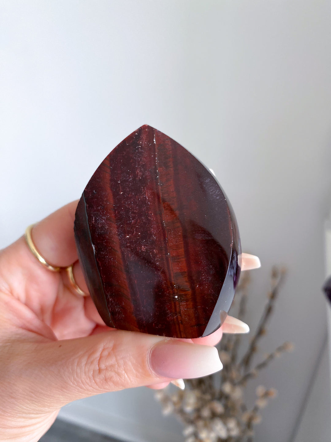 Red Tiger Eye Flame #1 - Imperfect