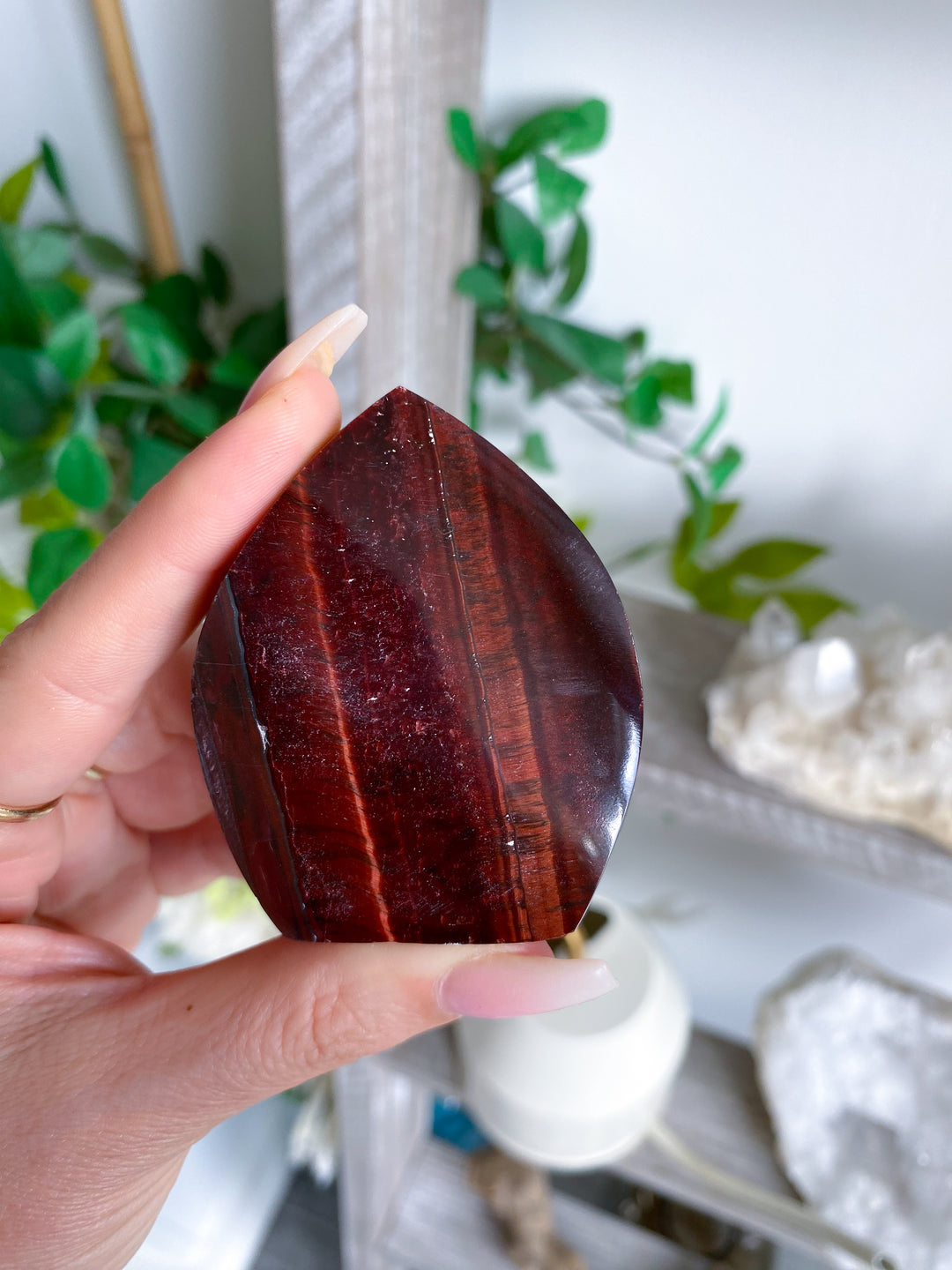 Red Tiger Eye Flame #1 - Imperfect