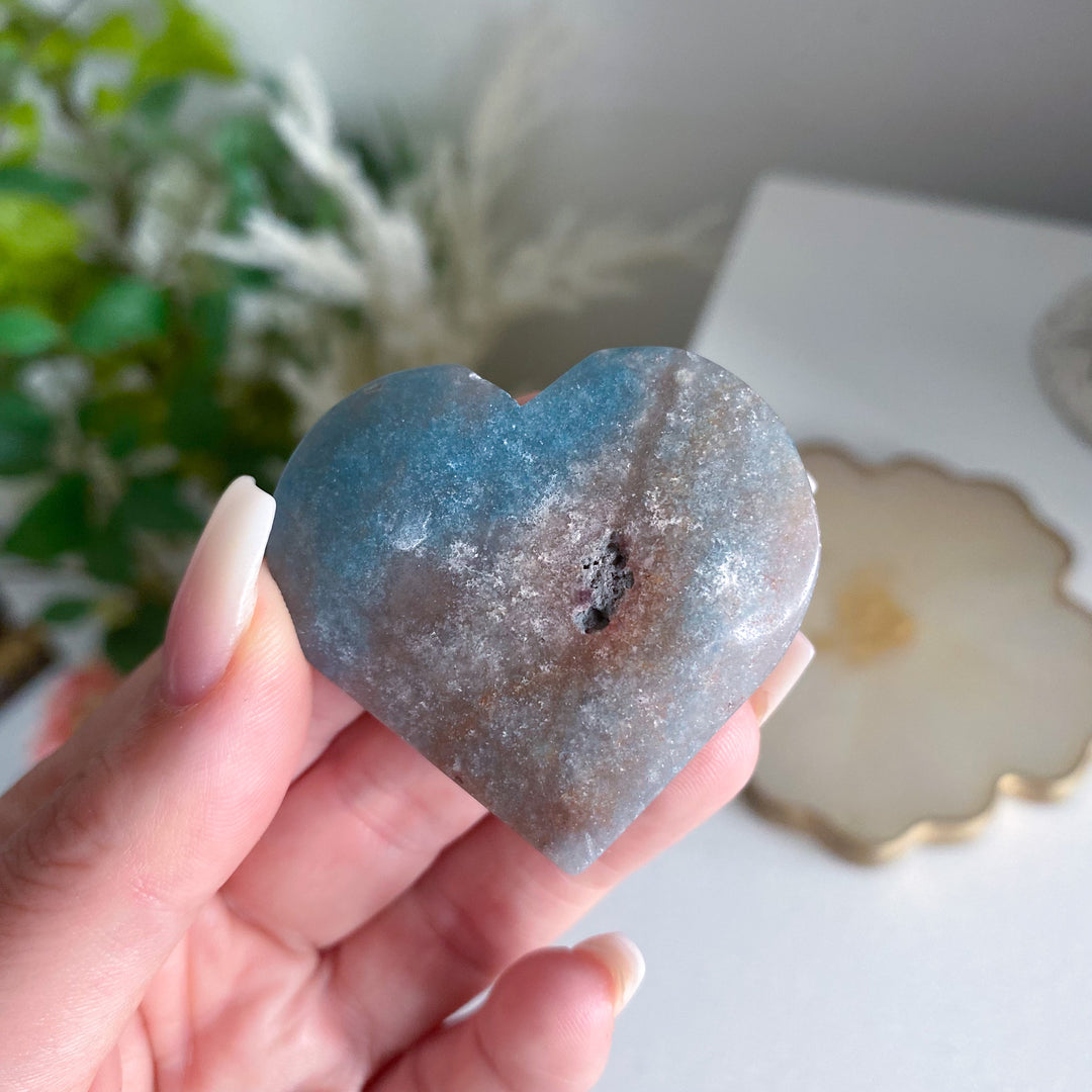 Trolleite Heart Carving 