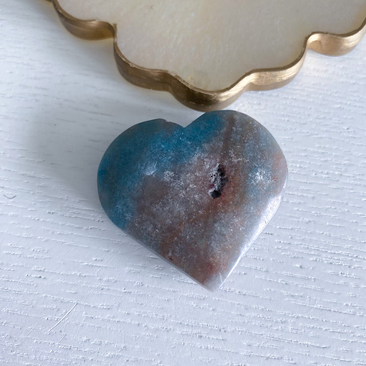 Trolleite Heart Carving 