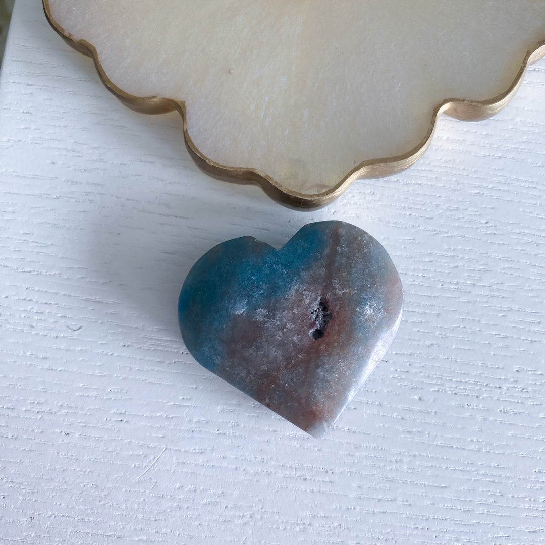 Trolleite Heart Carving 