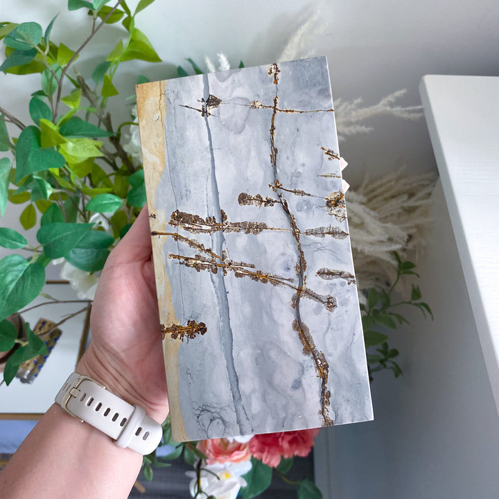 Picture Jasper Slab on Stand 