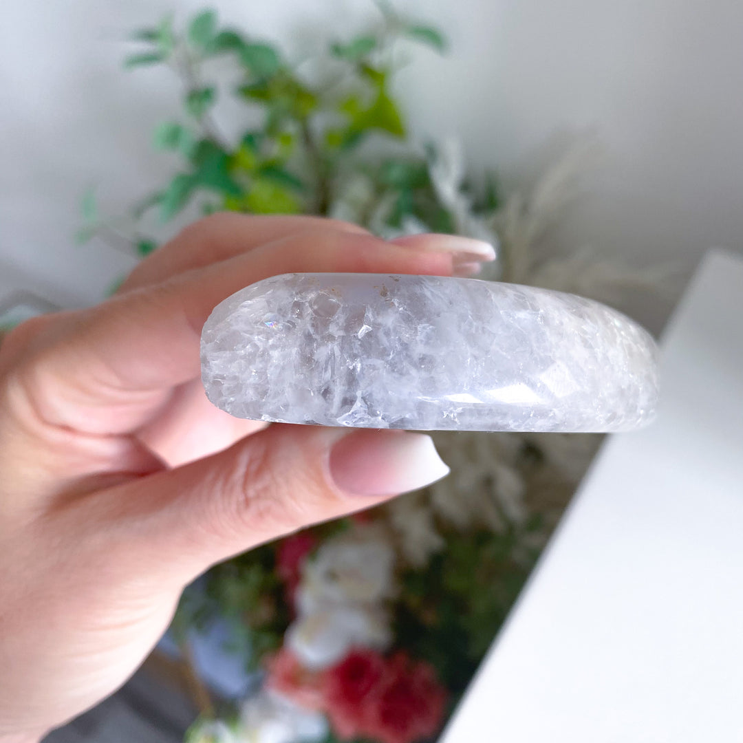 Druzy Agate Moon 