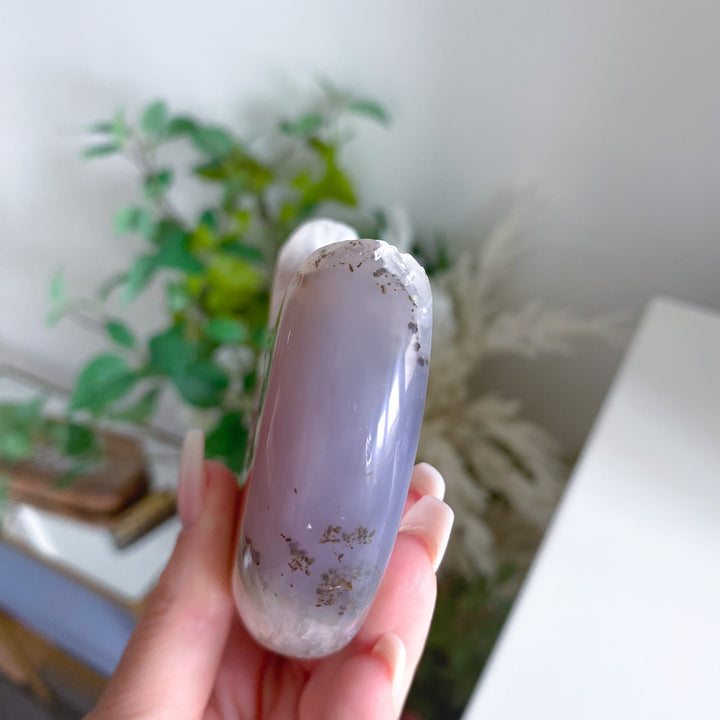 Druzy Agate Moon 