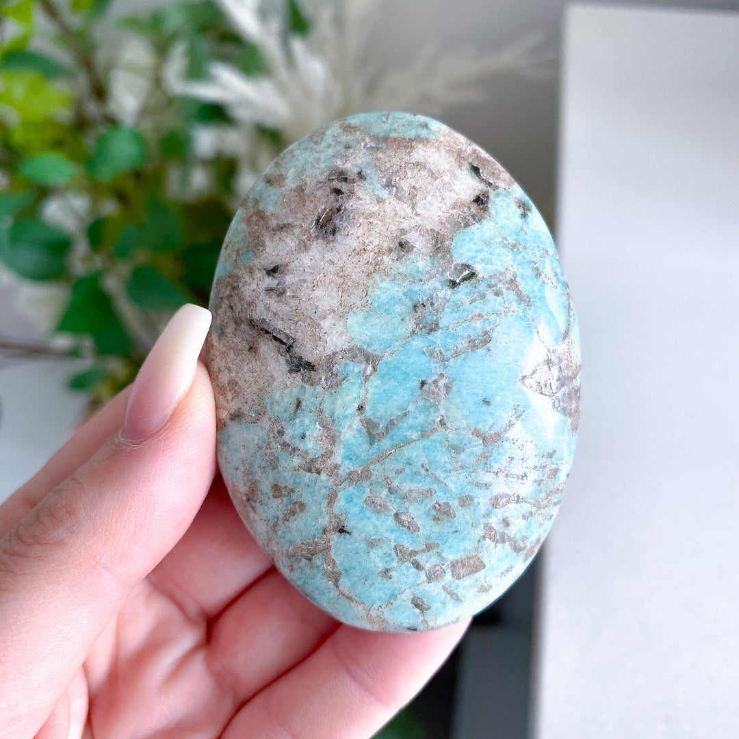 Smokey Amazonite Palm 