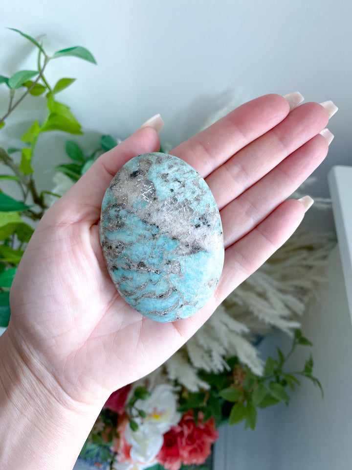 Smokey Amazonite Palm 