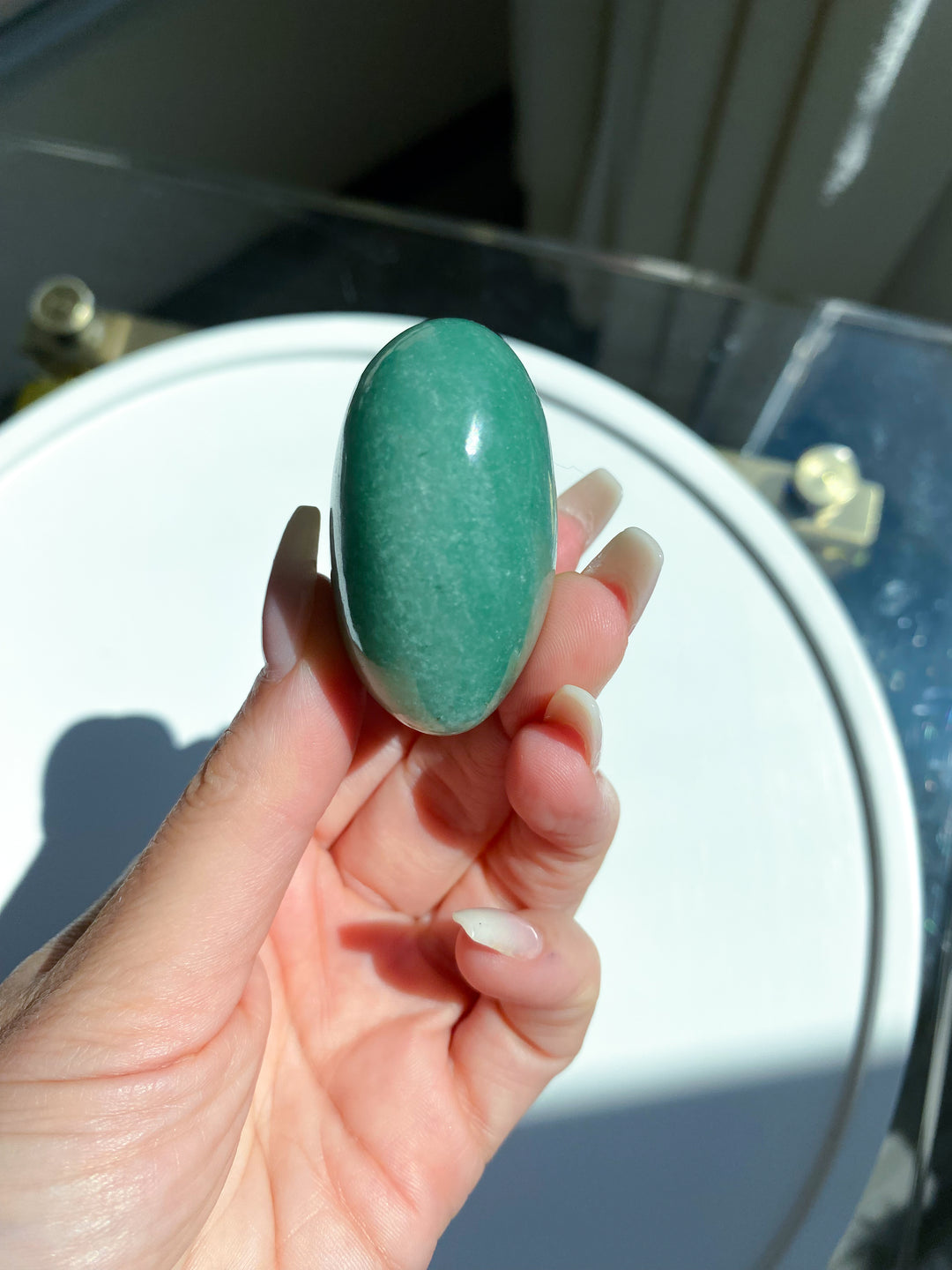 Green Aventurine Heart #9
