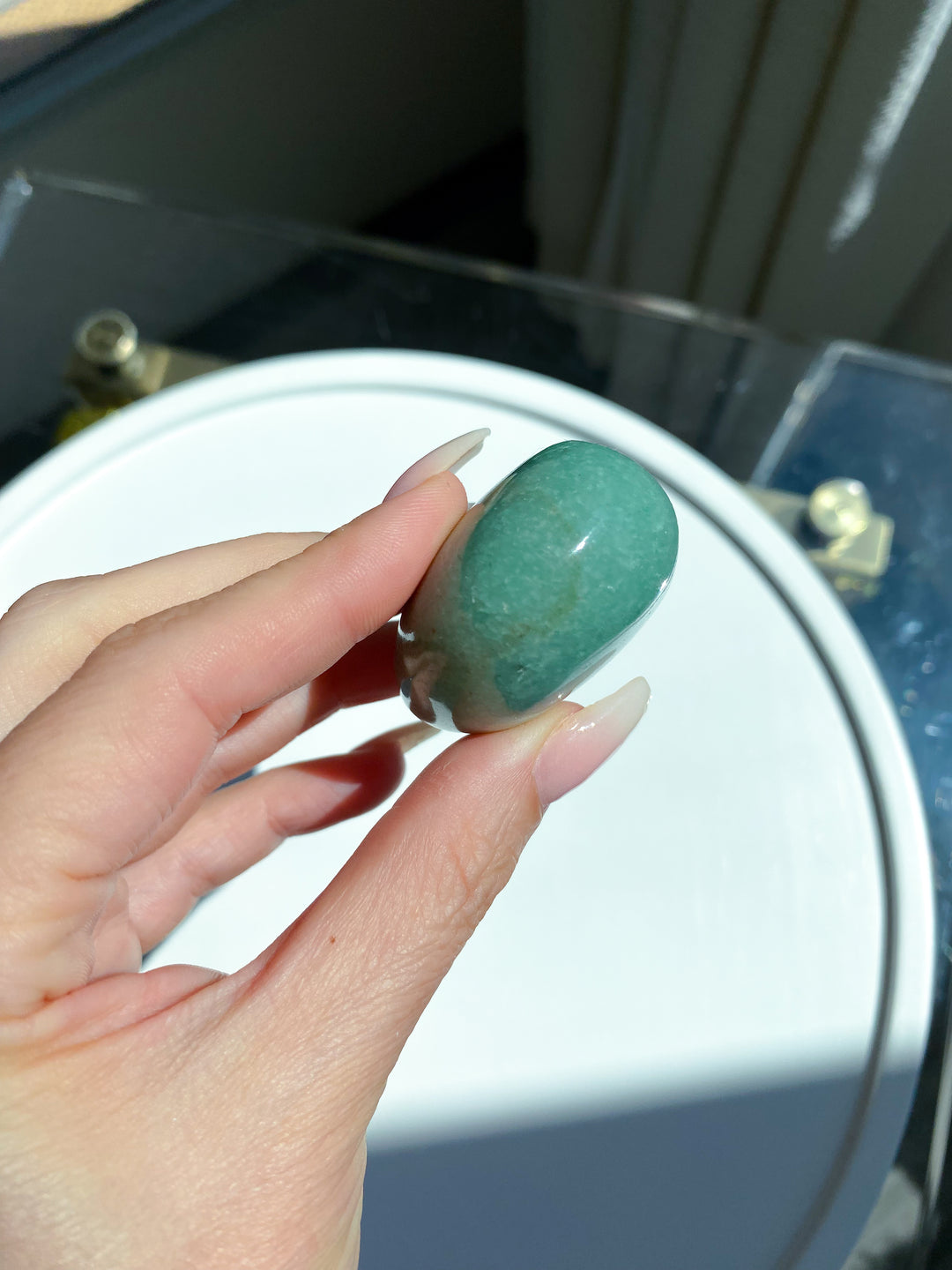 Green Aventurine Heart #9