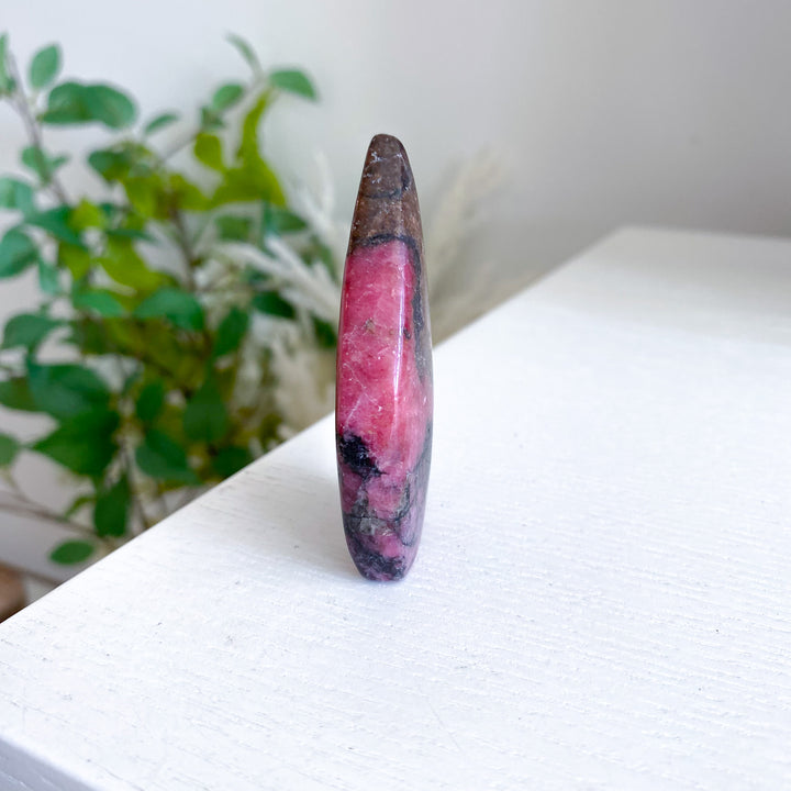 Rustic Rhodonite Flame 