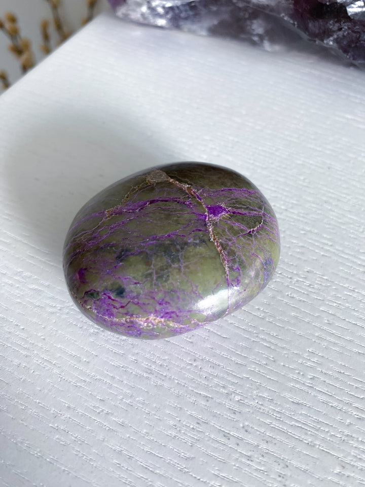 Stichtite Palm Stone #1