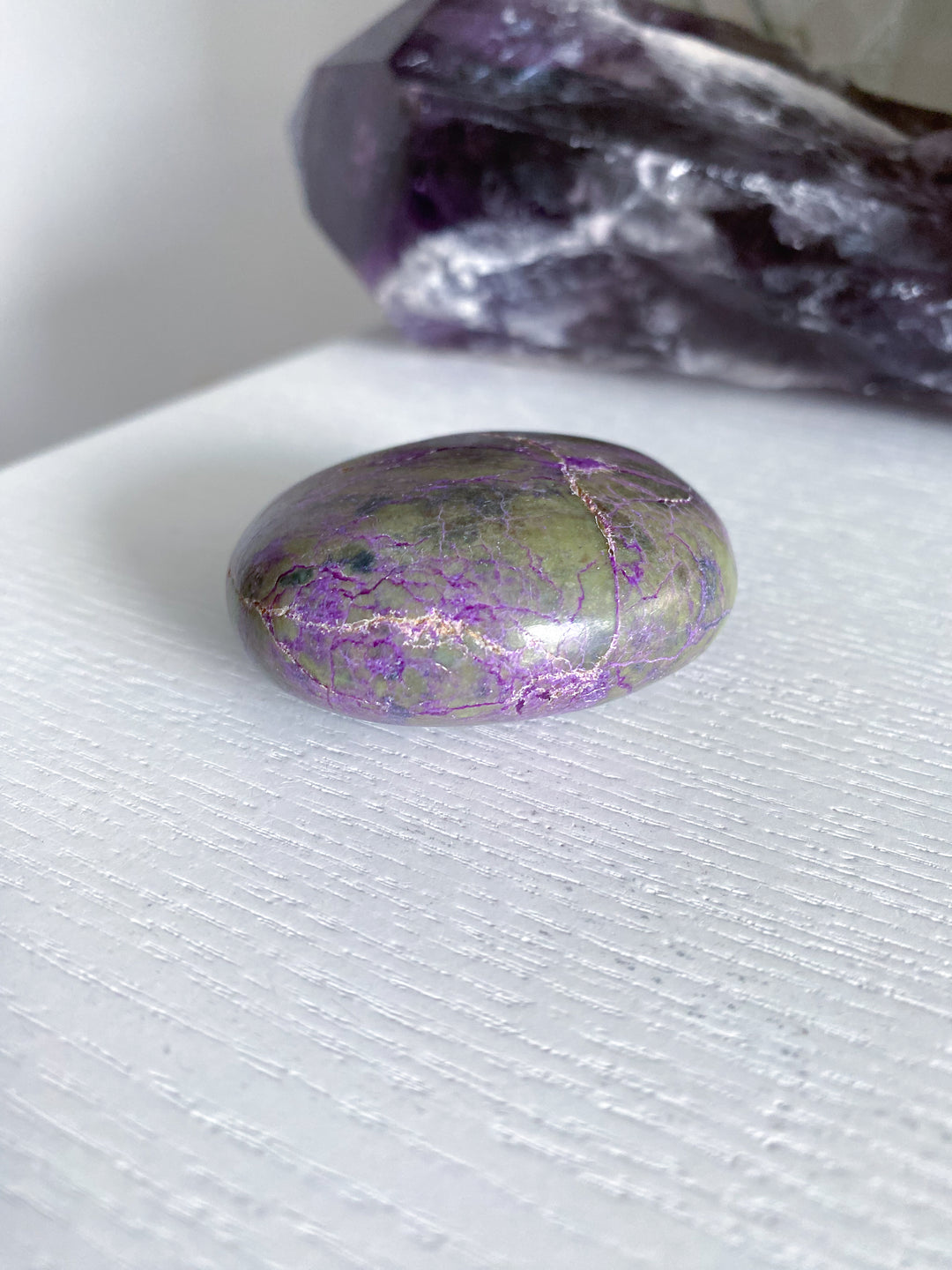 Stichtite Palm Stone #1