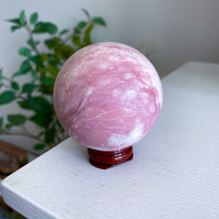 Pink Opal Sphere 
