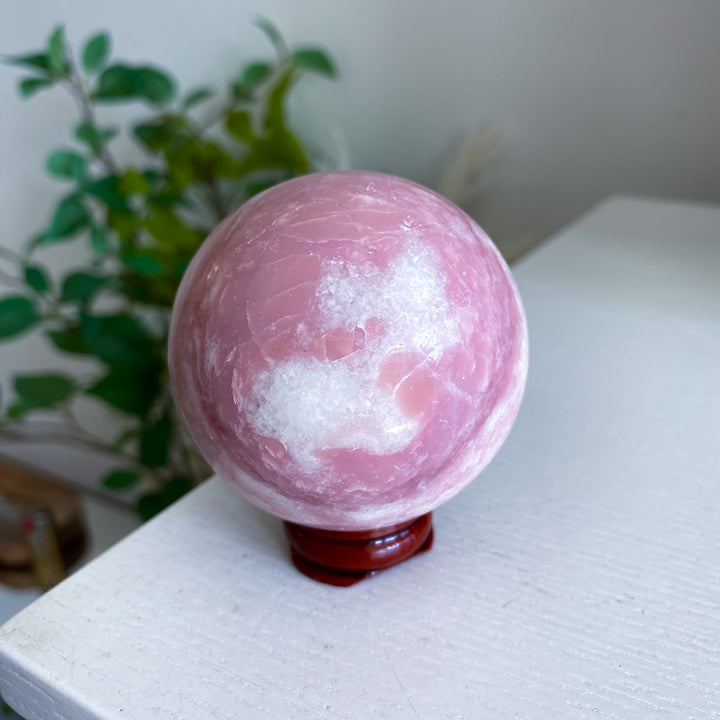 Pink Opal Sphere 