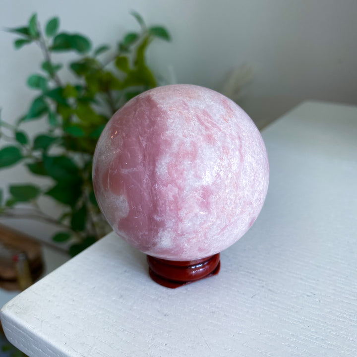 Pink Opal Sphere 