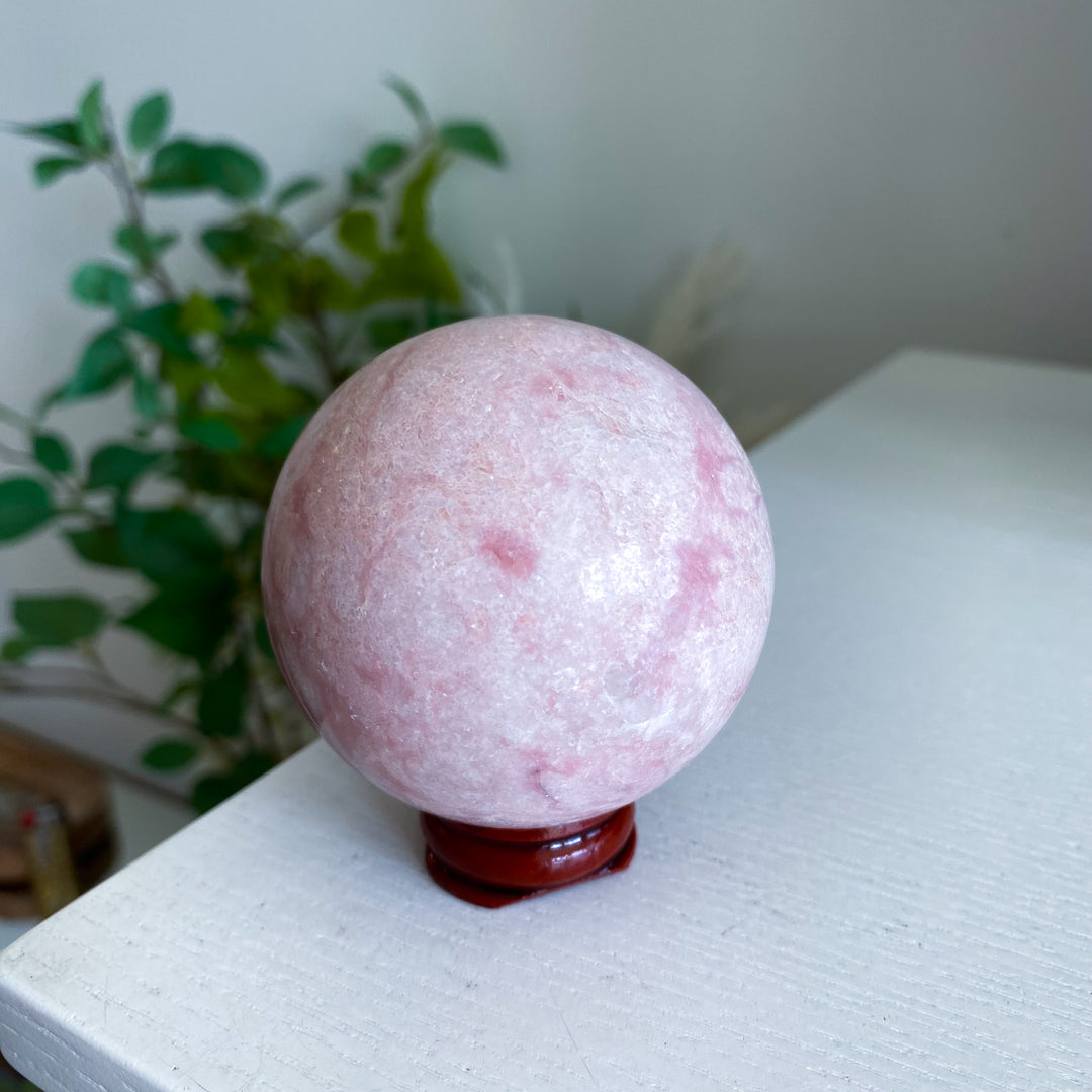 Pink Opal Sphere 