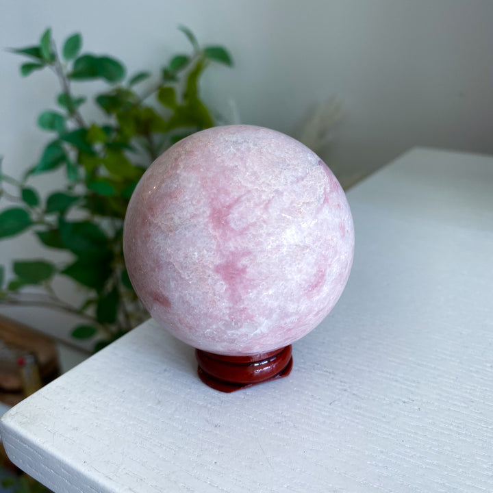 Pink Opal Sphere 