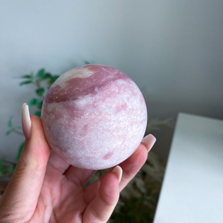 Pink Opal Sphere 
