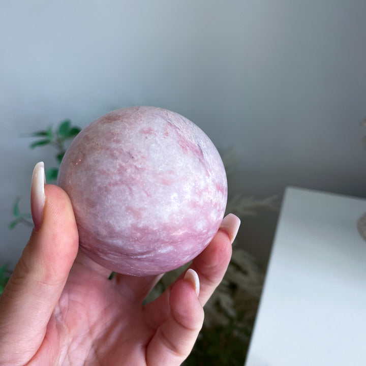 Pink Opal Sphere 