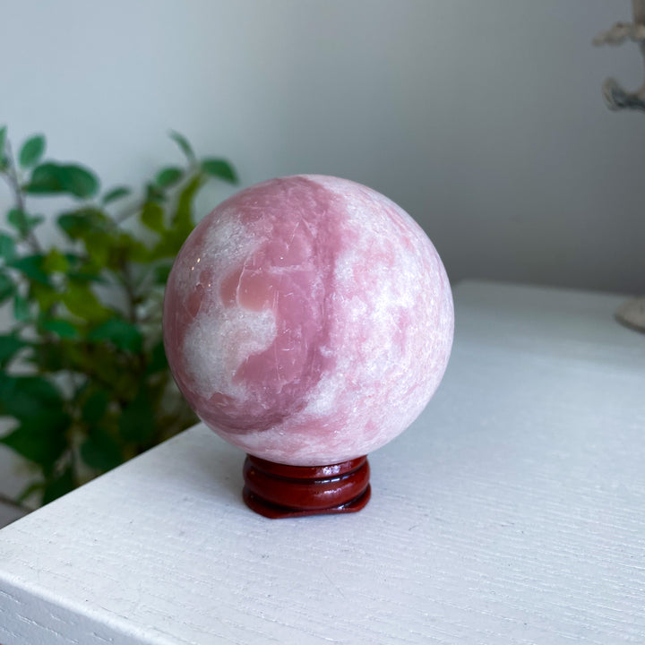 Pink Opal Sphere 